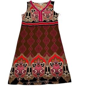 NWOT LIZ CLAIBORNE DRESS BOHO SUMMER S